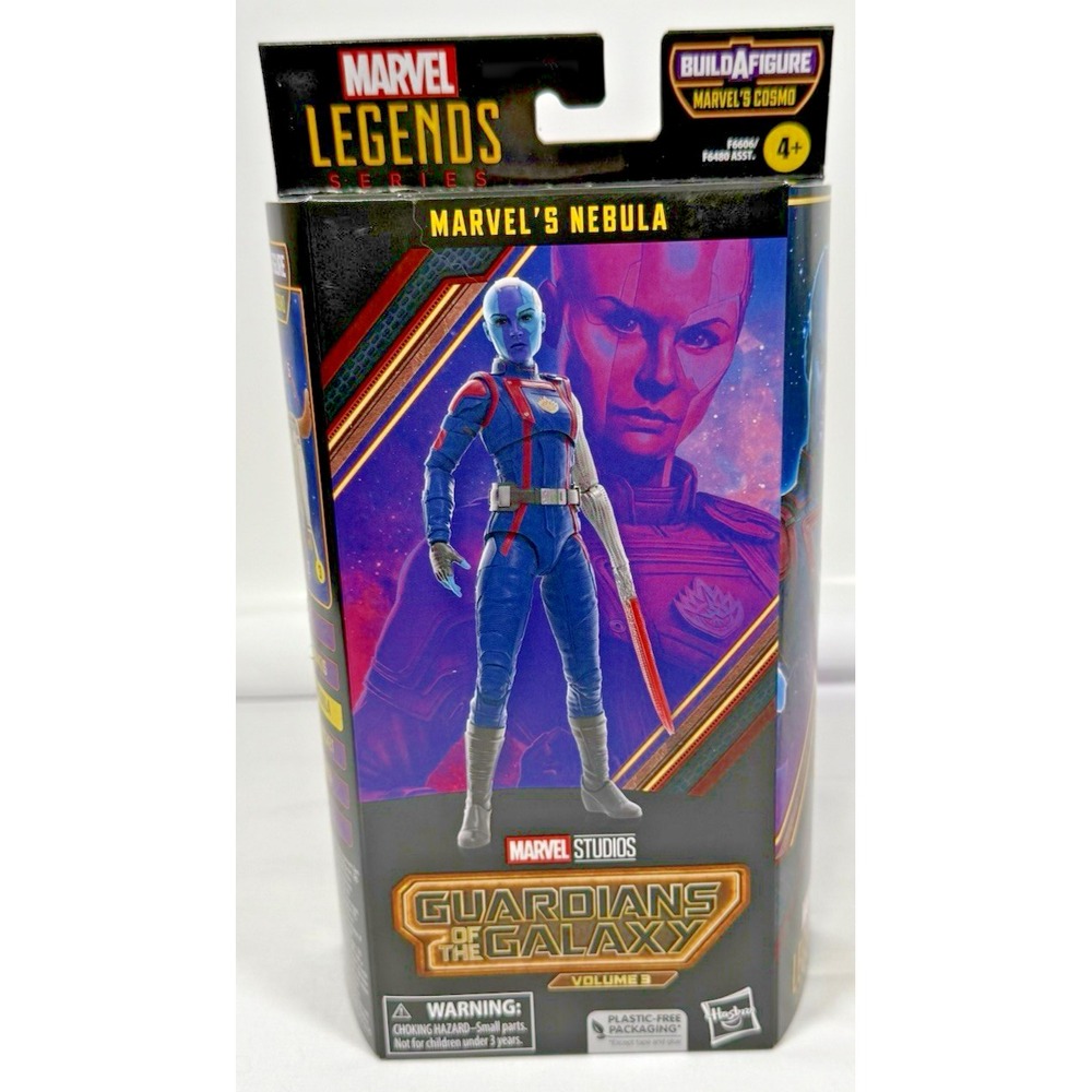 Marvel Legends Nebula Action Figure Guardians of the Galaxy Vol 3 6" Blue - MQ